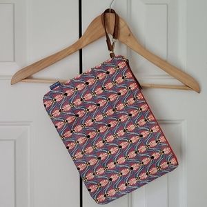 Stella & Dot Wristlet Clutch Zipper & Claw Clip
